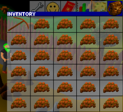 Full inventory of Copper Ore